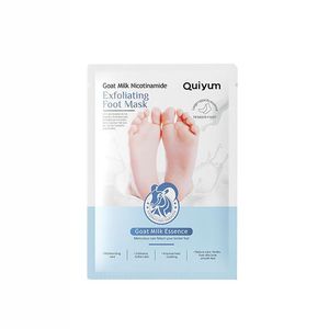 Quiyum Goat Milk Nicotinamide Exfoliating Foot Mask